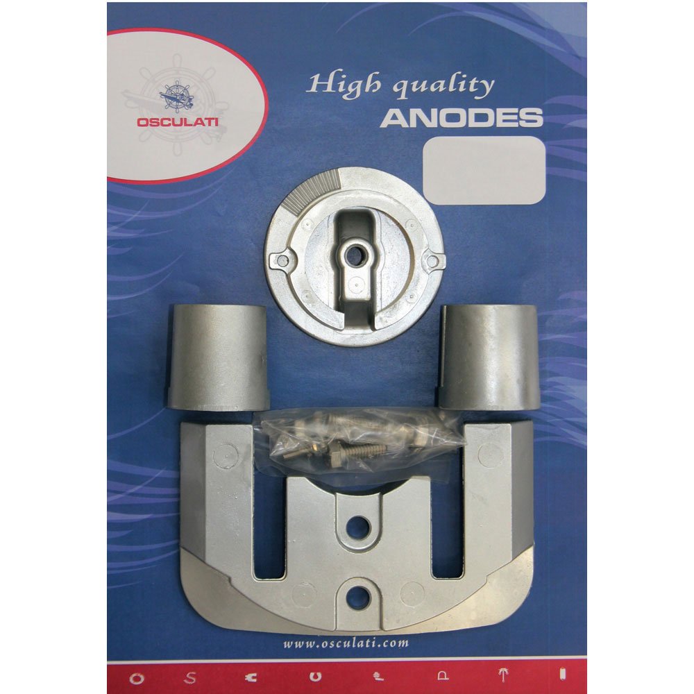 Tecnoseal Anode Kit W/Hardware - Mercury Bravo 1 - Zinc,WBAUVB00JSVDB5S